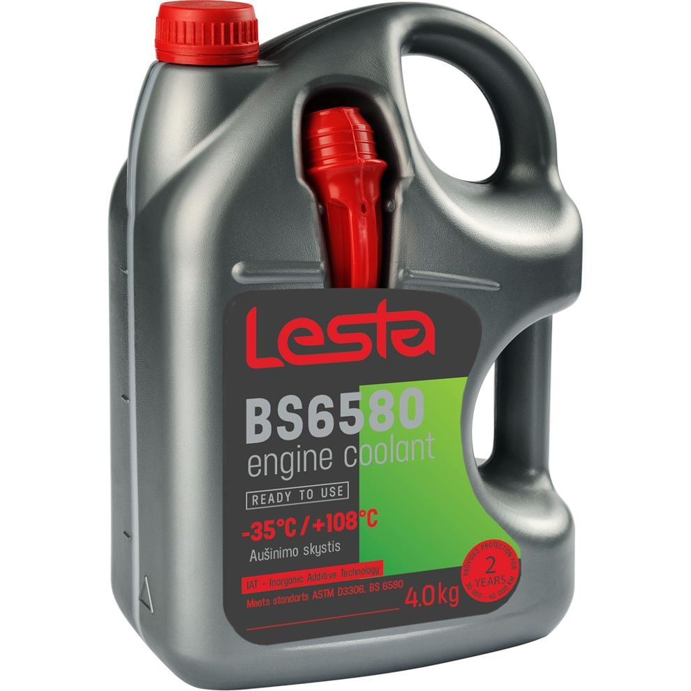 Антифриз Lesta G11 готовый -35 °С 4 кг зеленый - фото 1