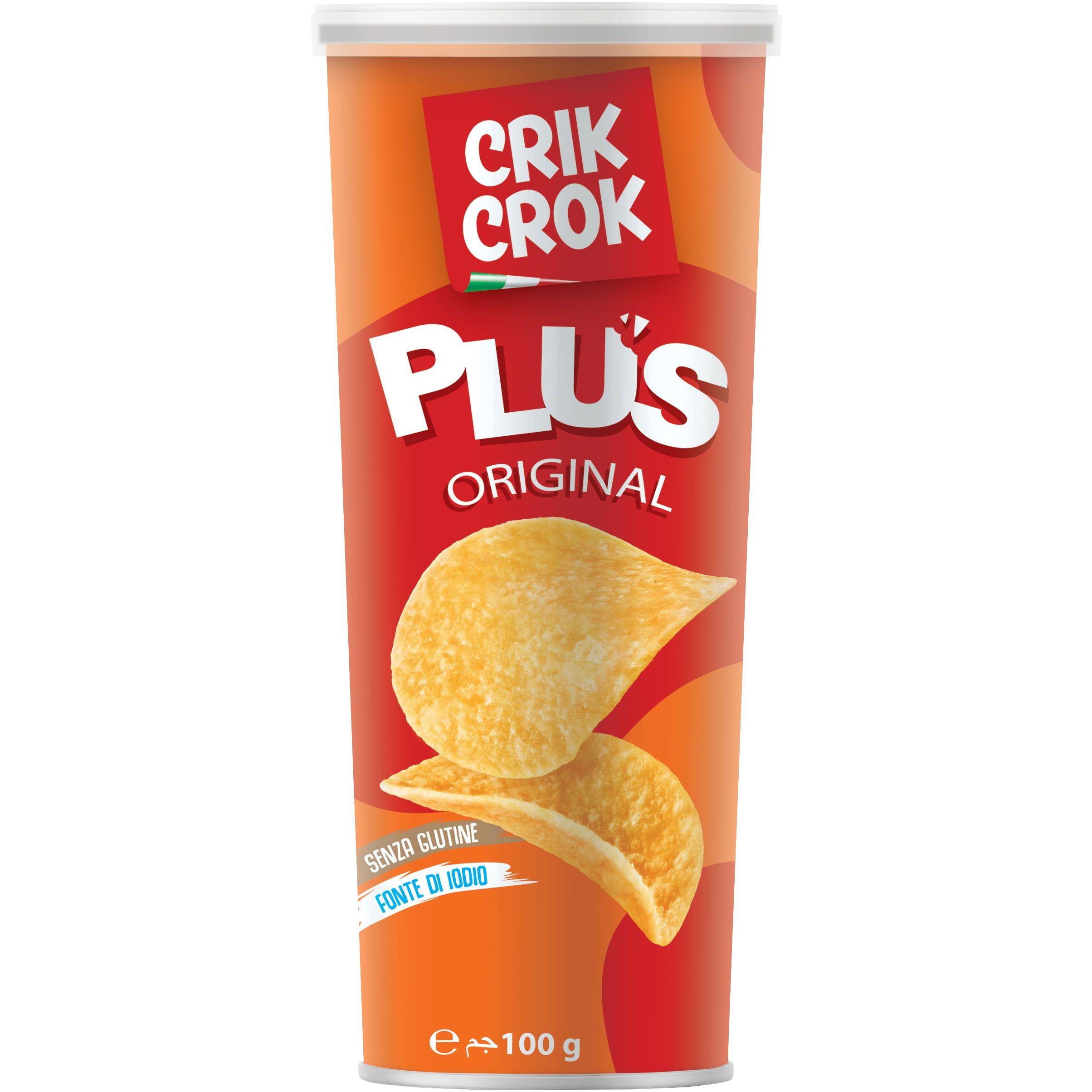 Чипси Crik Crok Plus Оригінал 100 г - фото 1