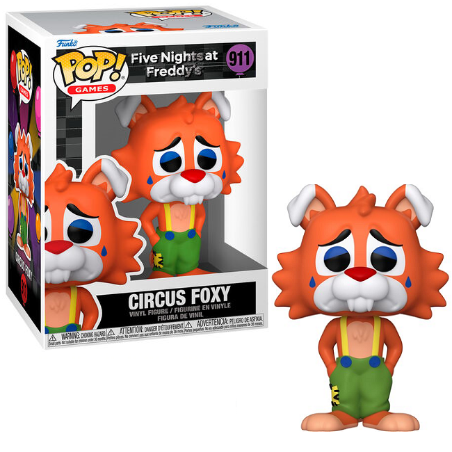 Фигурка Funko Pop Фанко Поп Five Nights at Freddy's Circus Foxy 5 ночей с Фредди Цирк Фокси 10 см FP FN CF 911 - фото 2