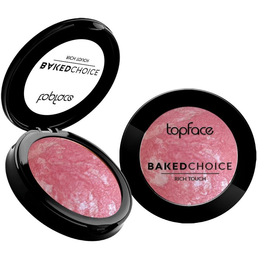 Рум'яна запечені TopFace Baked Choice Rich Touch Baked Blush On PT703 відтінок 07, 5 г - фото 1