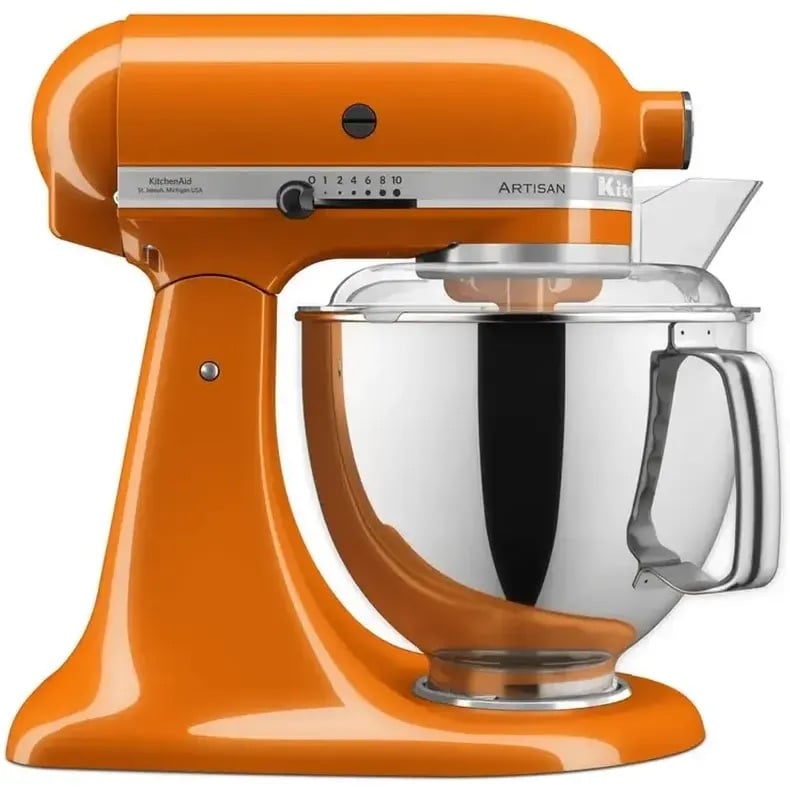 Планетарний міксер KitchenAid Artisan 4.8 л медовий (5KSM175PSEHY) - фото 1