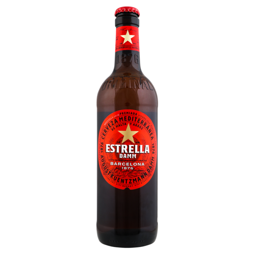 Пиво Estrella Damm Barcelona, светлое, 4,6%, 0,5 л (904967) - фото 1