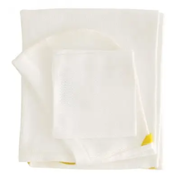 Комплект рушників Ekobo Bambino Baby Hooded Towel and Wash Cloth Set, білий, 2 шт. (69347) - фото 1