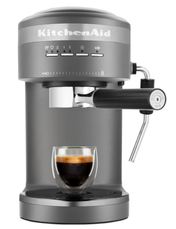 Кофеварка KitchenAid 5KES6403EDG темно серая - фото 4
