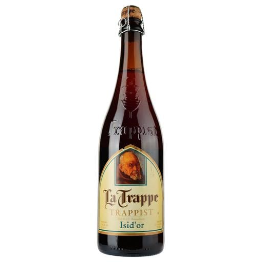 Пиво La Trappe Trappist Isid'or, темное, 7,5%, 0,75 л - фото 1