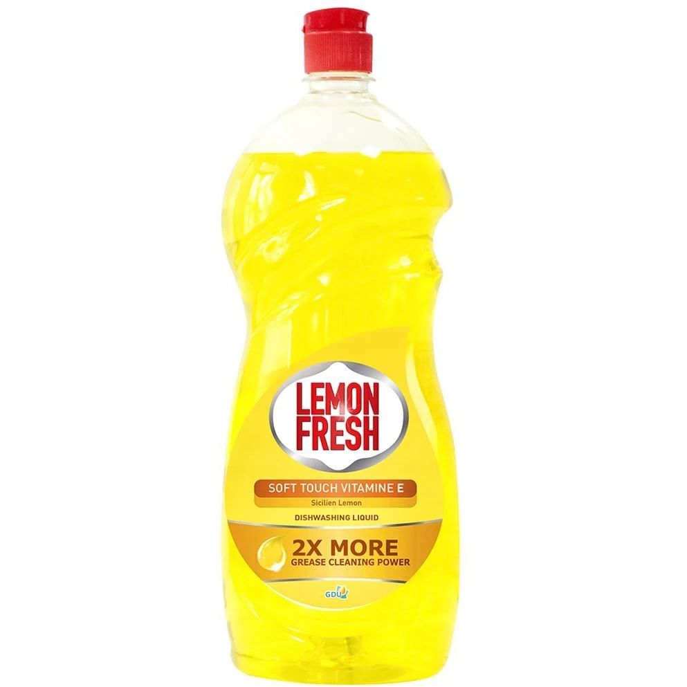 Жидкость для мытья посуды Lemon Fresh 500 мл желтая - фото 1