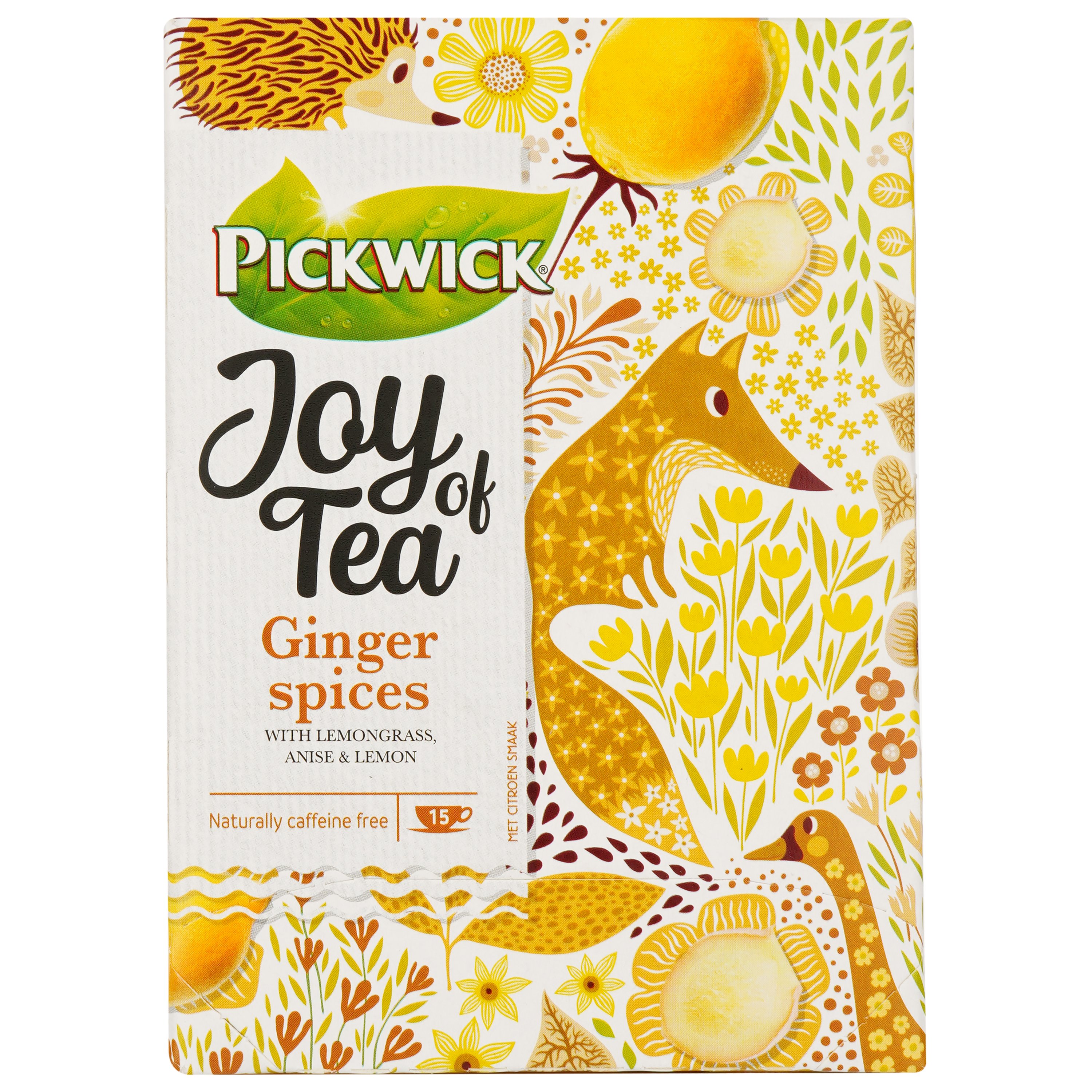 Чай трав'яний Pickwick імбирно-пряний, 22.5 г (15 шт. х 1.5 г) (907485) - фото 2