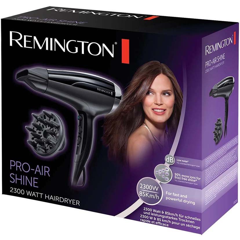 Фен Remington D5215 Pro-Air Shine 2300 Вт чорний (45503560100) - фото 4