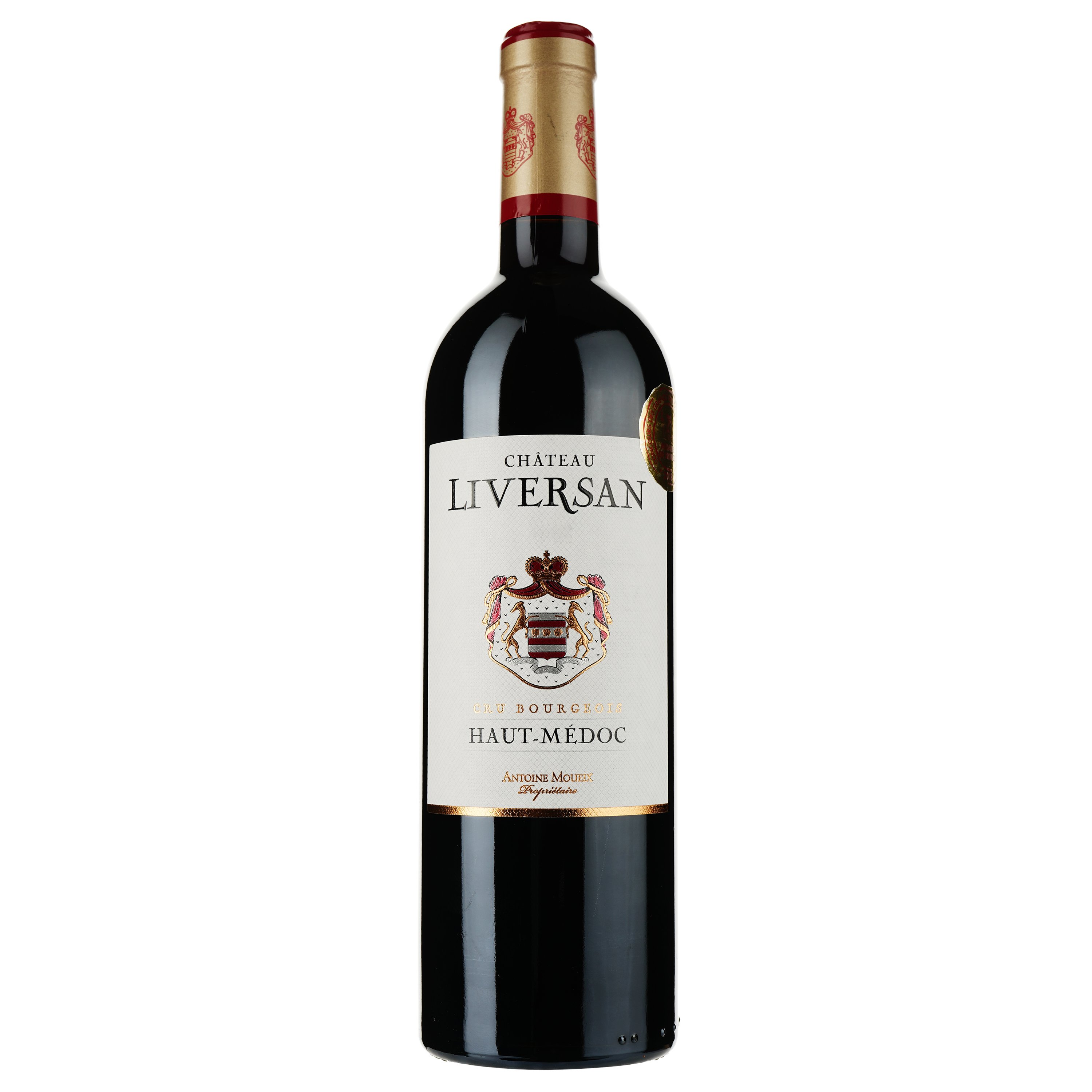 Вино Chateau Liversan Haut Medoc 2019 красное сухое 0.75 л - фото 1