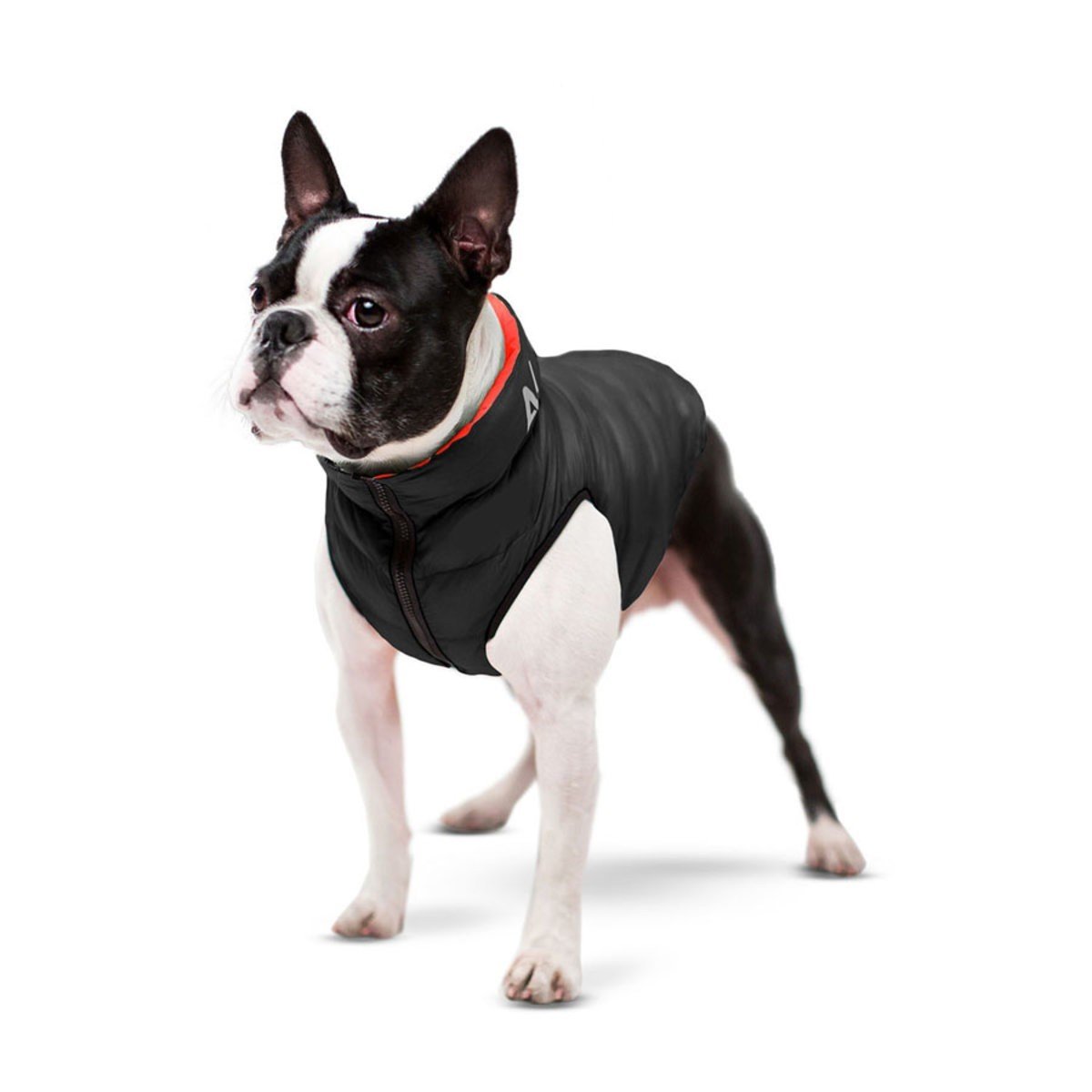 Курточка для собак AiryVest двостороння, M45, червоно-чорна - фото 3
