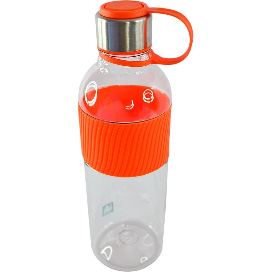 Бутылка для воды Line Art Limpid 850 мл оранжевая (20222LA-06) - фото 3