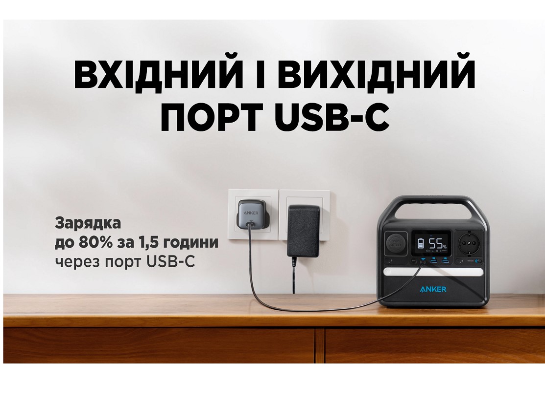 Портативная зарядная станция Anker 521 Power House - фото 8