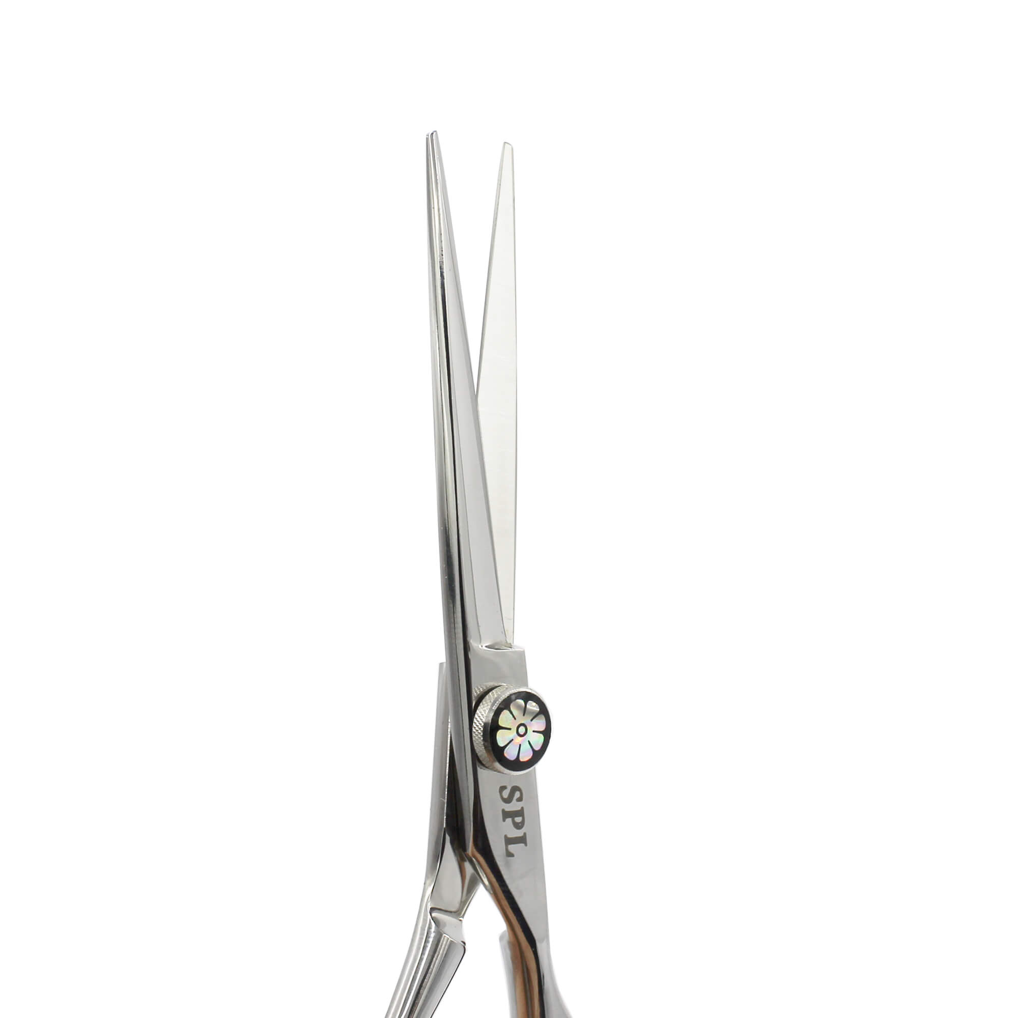 Ножиці перукарські SPL, 5.5 дюймів, сірі - фото 4
