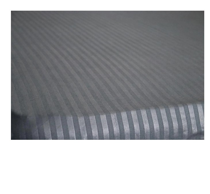 Простыня на резинке LightHouse Mf Stripe Аnthracite, 200х160+25 см, синяя (605207) - фото 7