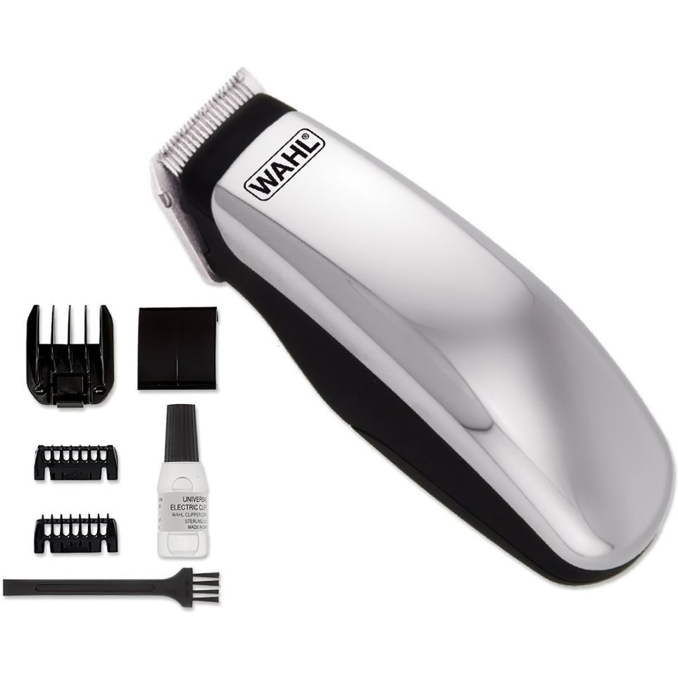 Машинка для стрижки животных Wahl Pocket Pro Deluxe 09962-2016 черно-серебристая - фото 2