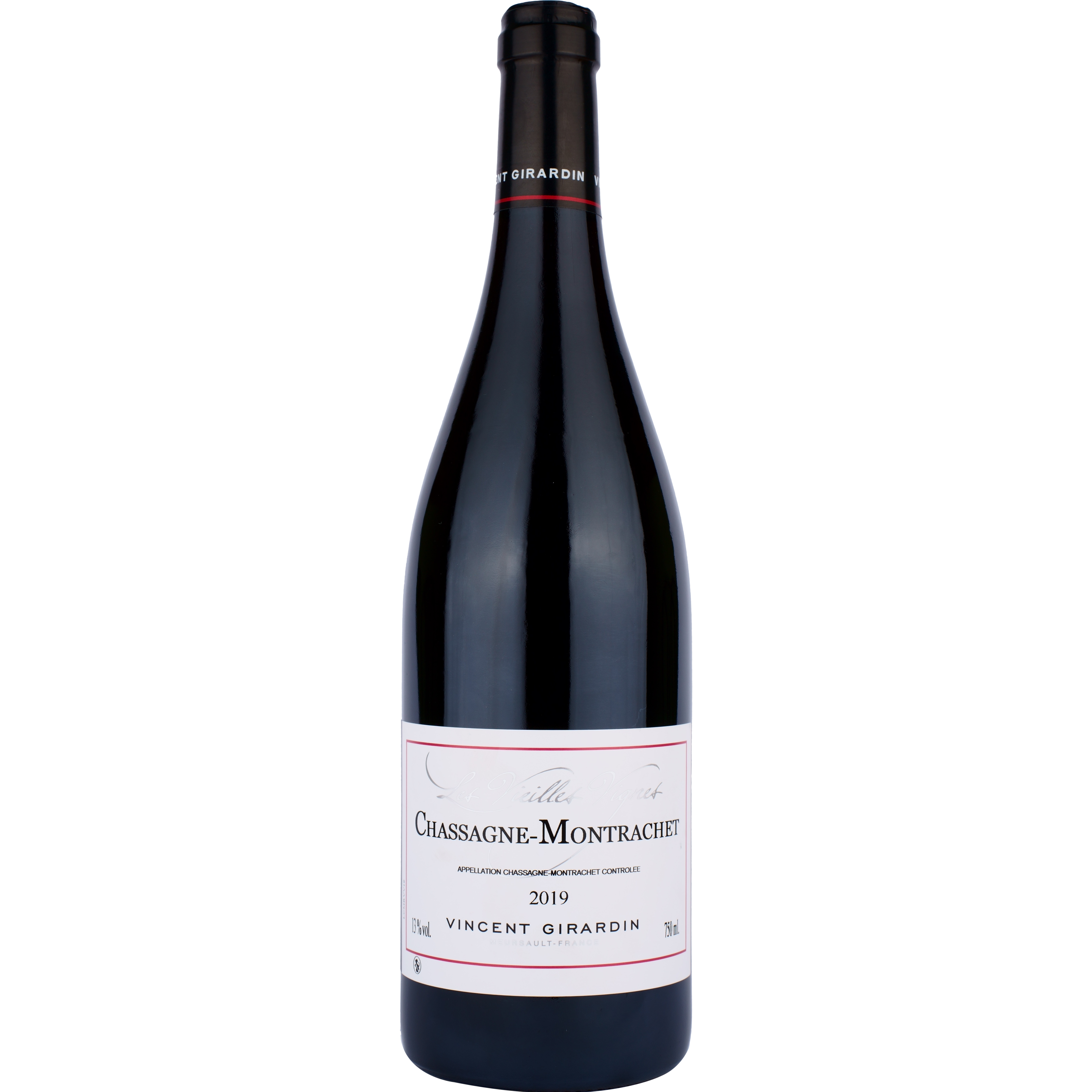 Вино Vincent Girardin Chassagne-Montrachet Vieilles Vignes AOC, красное, сухое, 0,75 л - фото 1