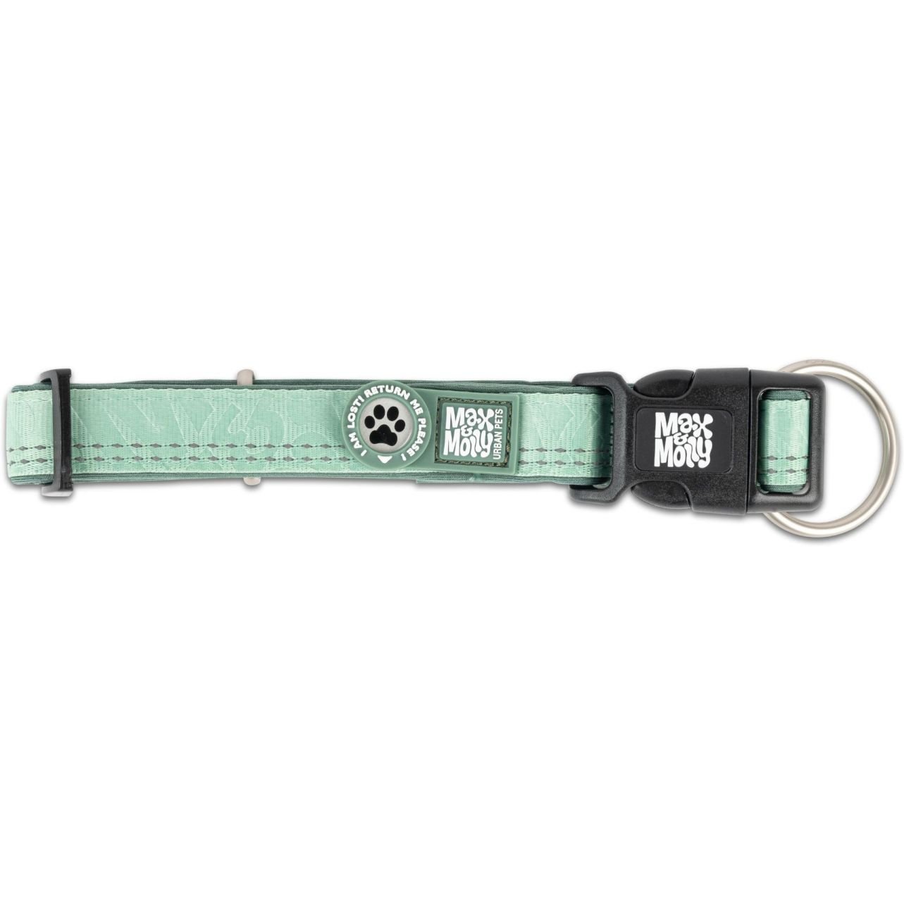 Ошейник для собак Max & Molly Smart ID Collar Matrix 2.0 Jade L 39-62x2.8 см - фото 3