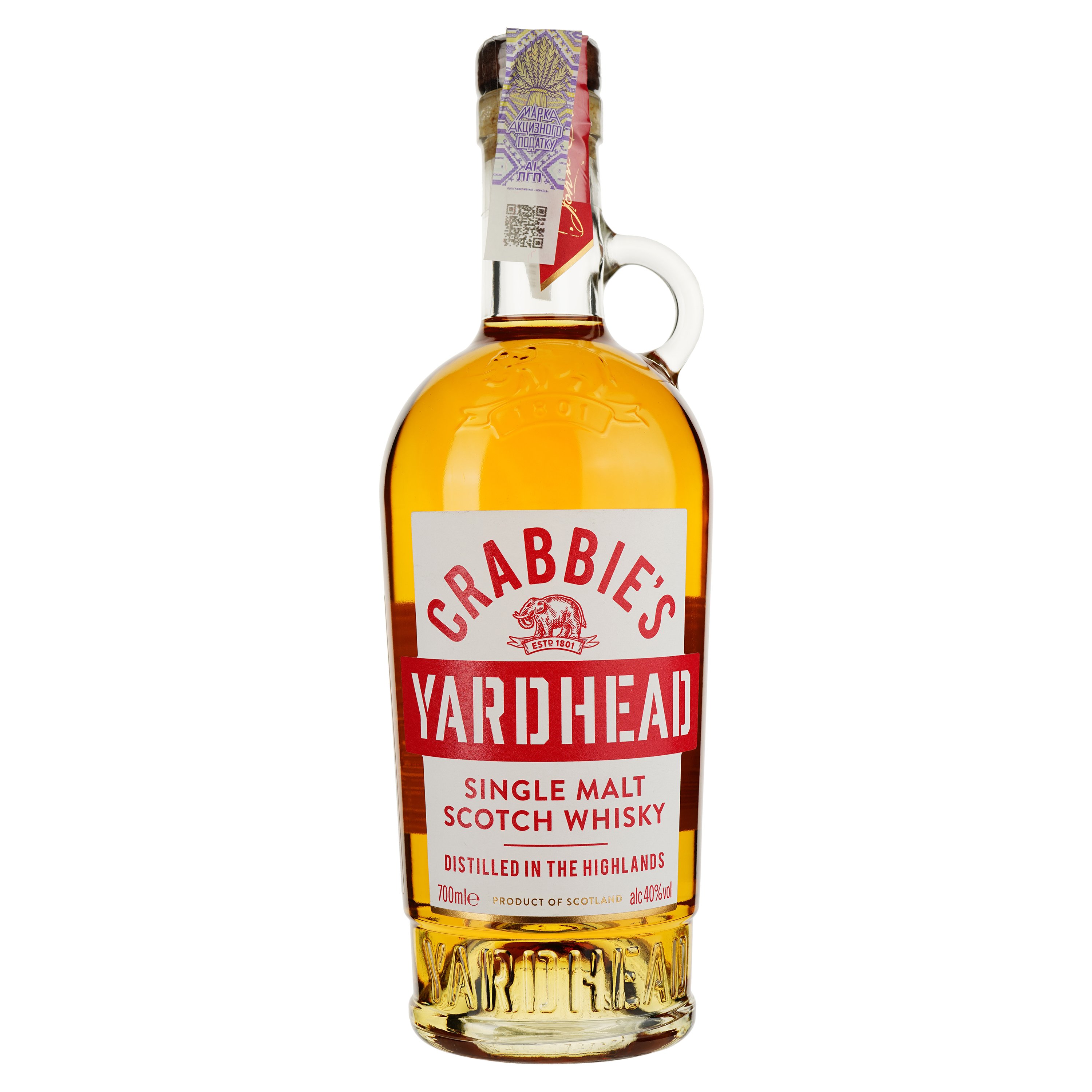 Виски Halewood Crabbie's Yardhead, 40%, 0,7 л - фото 1