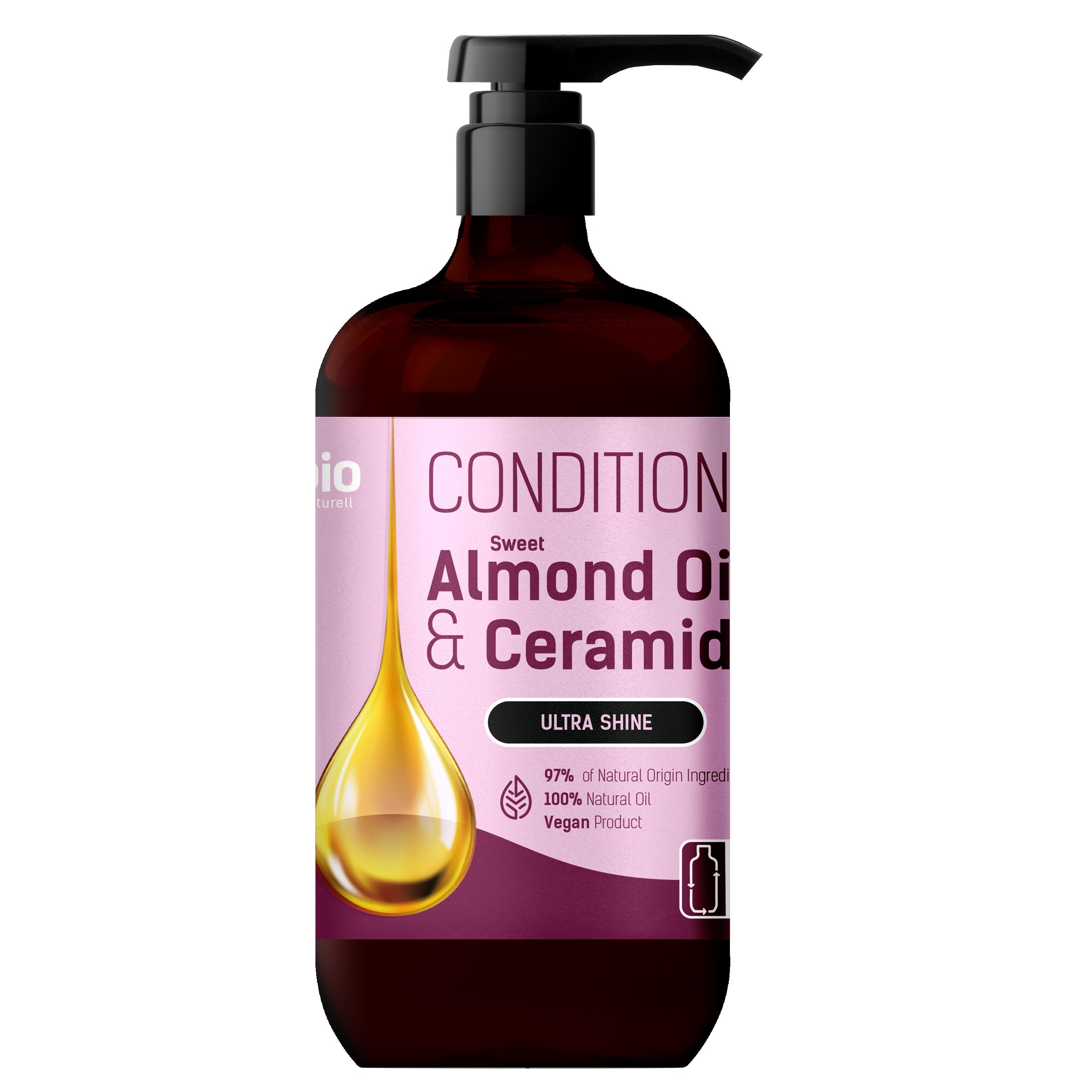 Кондиціонер для волосся Bio Naturell Bion Sweet Almond Oil&Ceramides Conditioner, 946 мл - фото 1