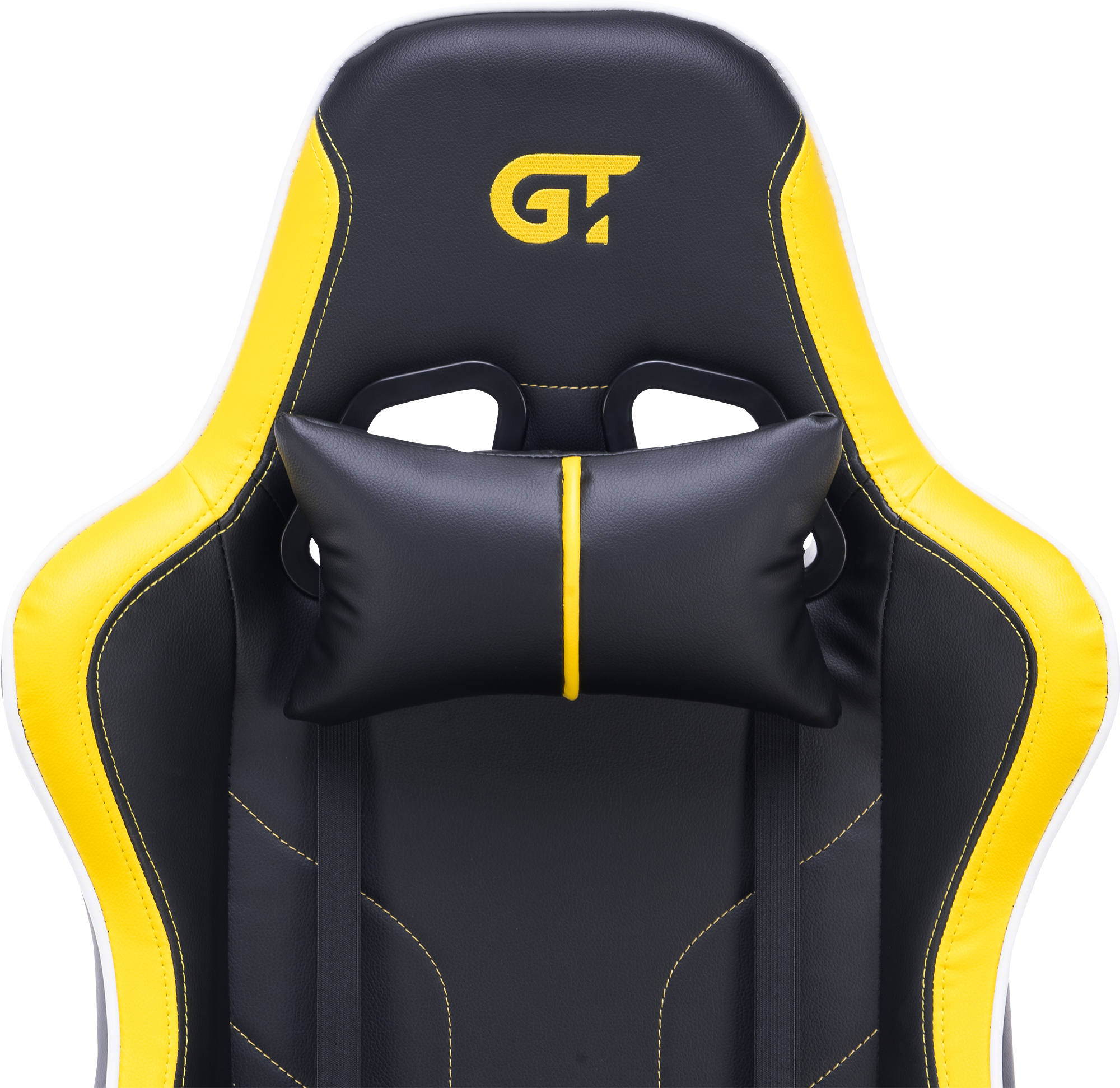 Геймерское кресло GT Racer черное с желтым (X-2528 Black/Yellow) - фото 10