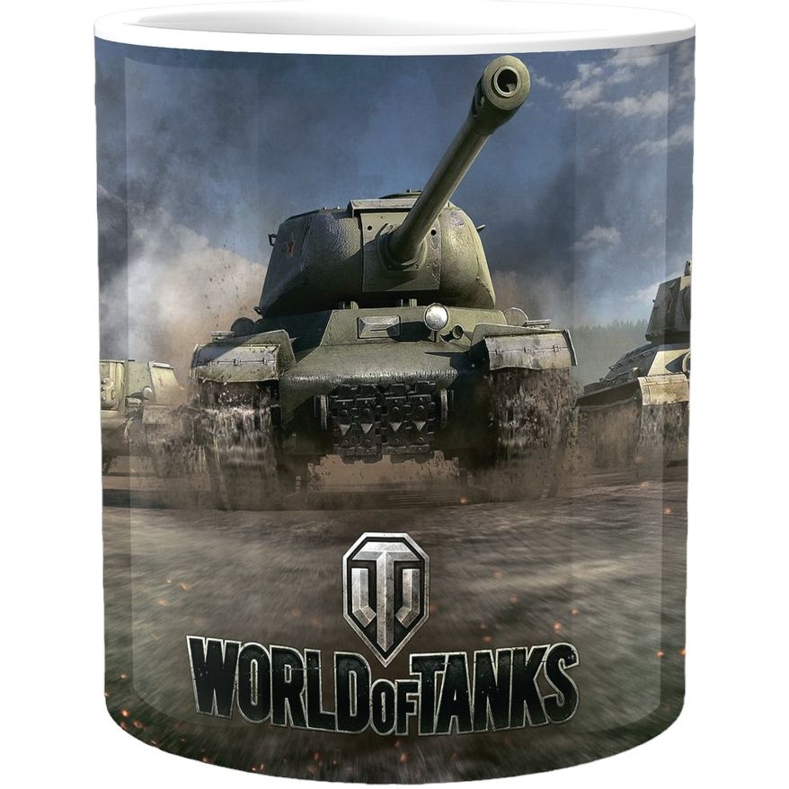 Кружка GeekLand World of Tanks Світ танків лого WT.02.007 - фото 1