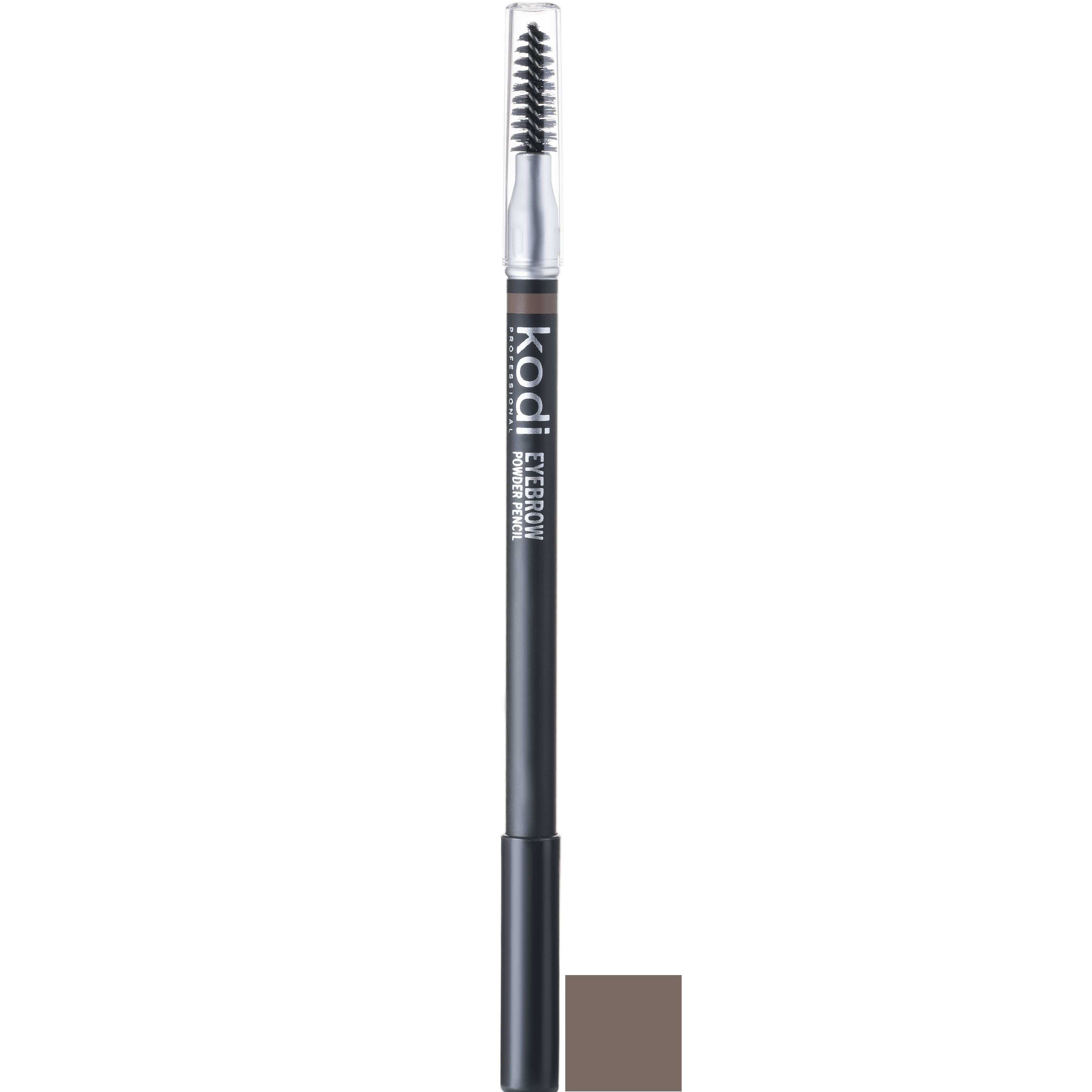 Карандаш для бровей Kodi Professional Eyebrow Powder Pencil со щеточкой тон 04PB 1.19 г - фото 1