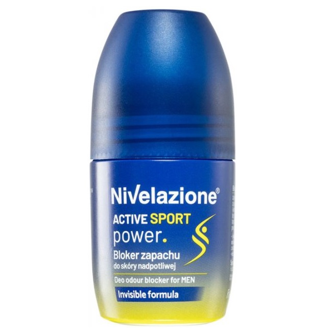 Дезодорант кульковий Nivelazione Active Sport, для шкіри від гіпергідрозу, 50 мл (5900117975633) - фото 1