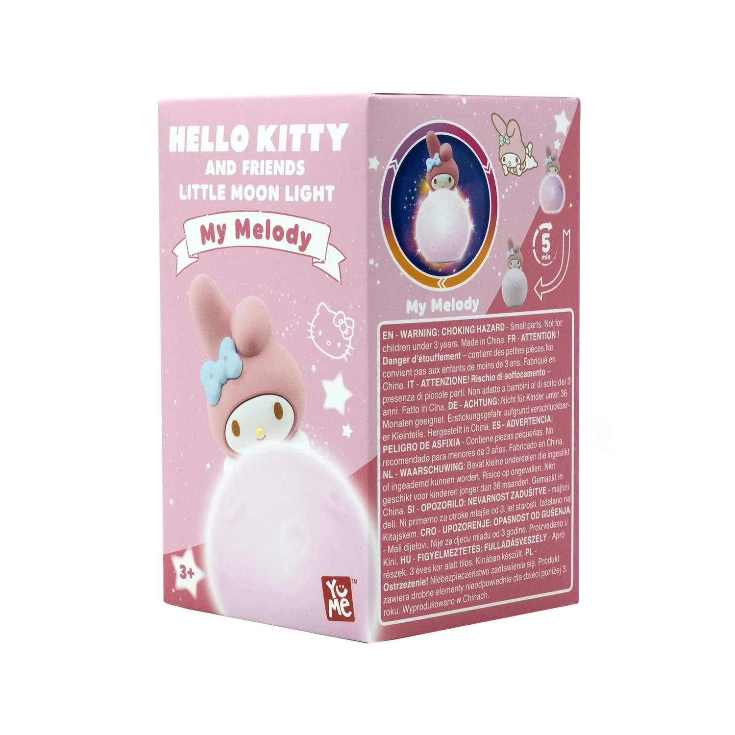 Коллекционная фигурка Hello Kitty Май Мелоди на Луне со светом (11525) - фото 4