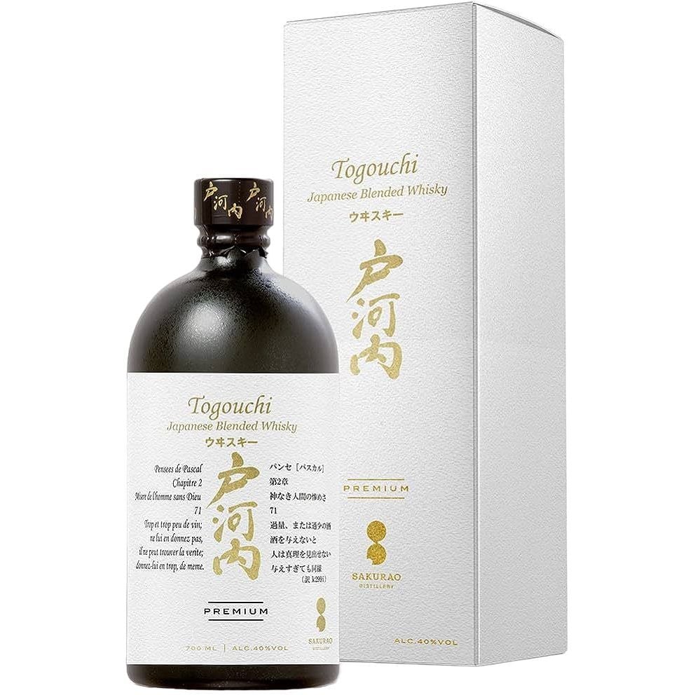 Віскі Togouchi Premium Blended Japanese Whisky, 40%, 0,7 л, у подарунковій упаковці - фото 1