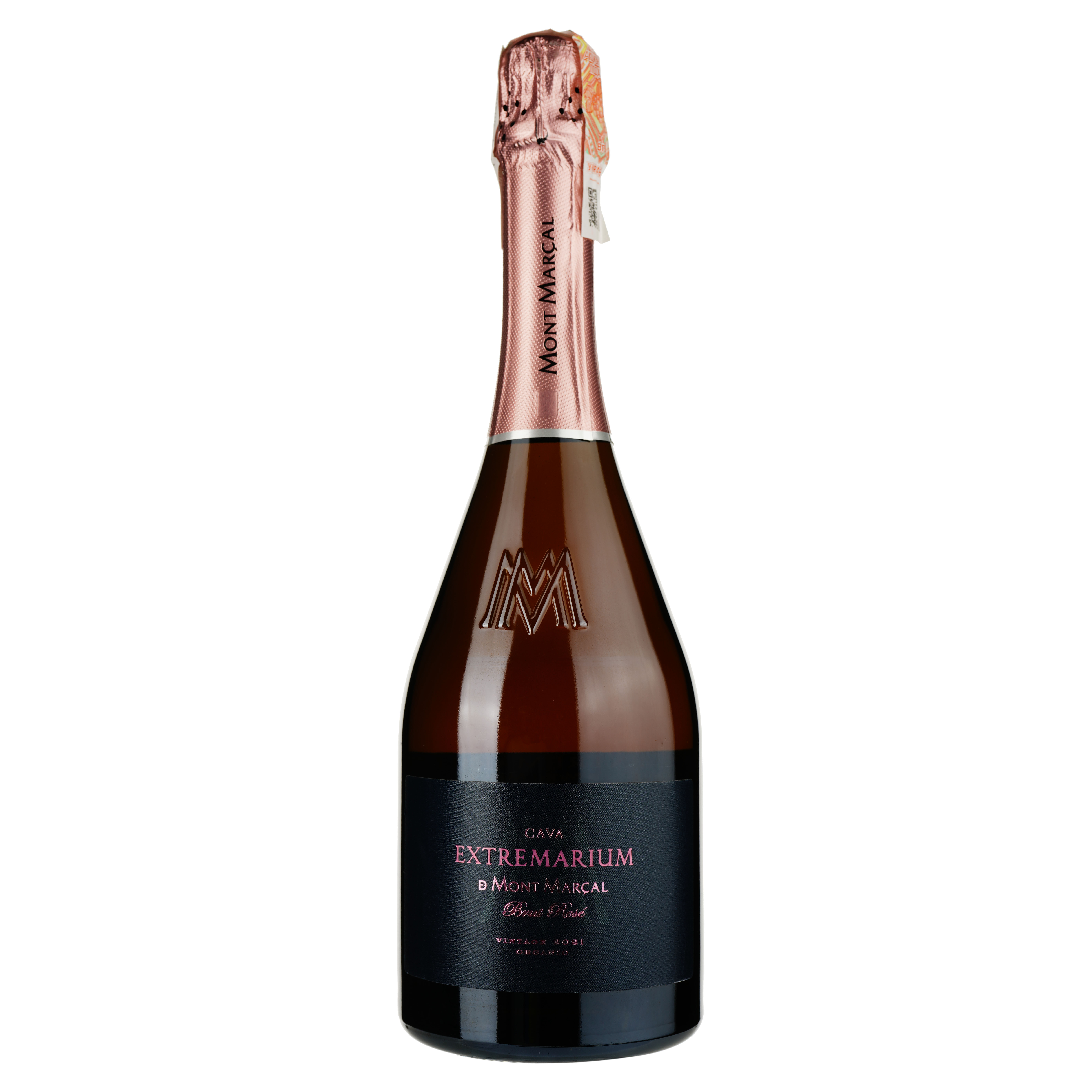 Вино ігристе Mont Marcal Cava Extremarium Brut Reserva Rose, рожеве, брют, DO, 11,5%, 0,75 л (566988) - фото 1