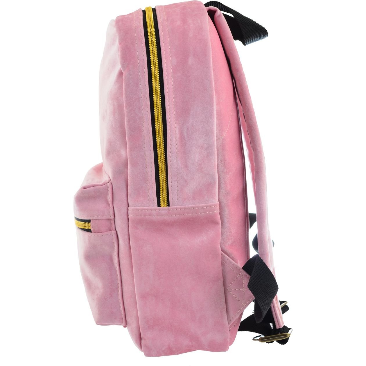 Рюкзак жіночий Yes YW-21 Velour Marlin, рожевий (556900) - фото 3