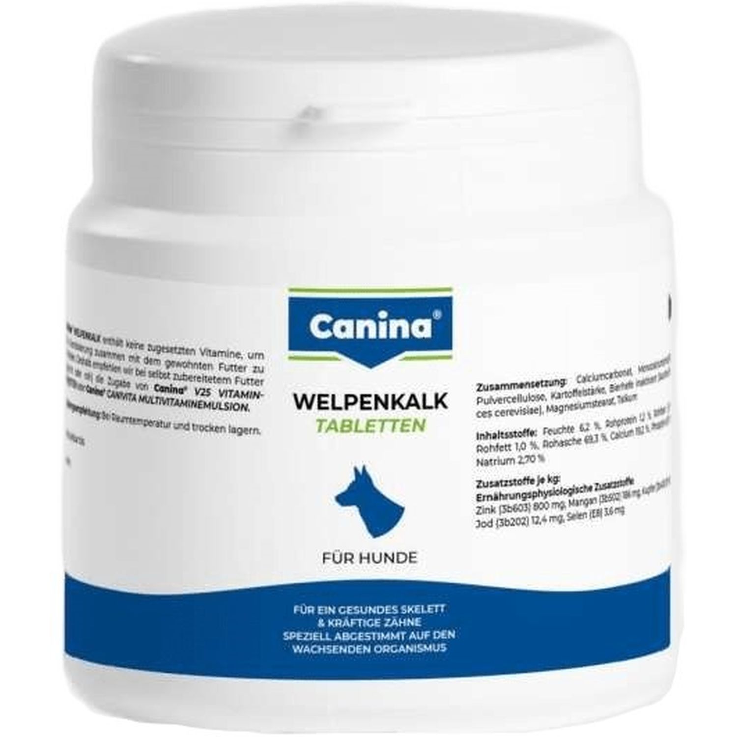 Витамины Canina Welpenkalk для щенков, 150 таблеток - фото 1