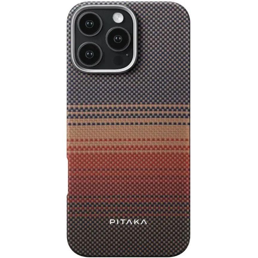 Чехол-накладка Pitaka Tactile Woven Case Sunset для iPhone 16 Pro Max - фото 1