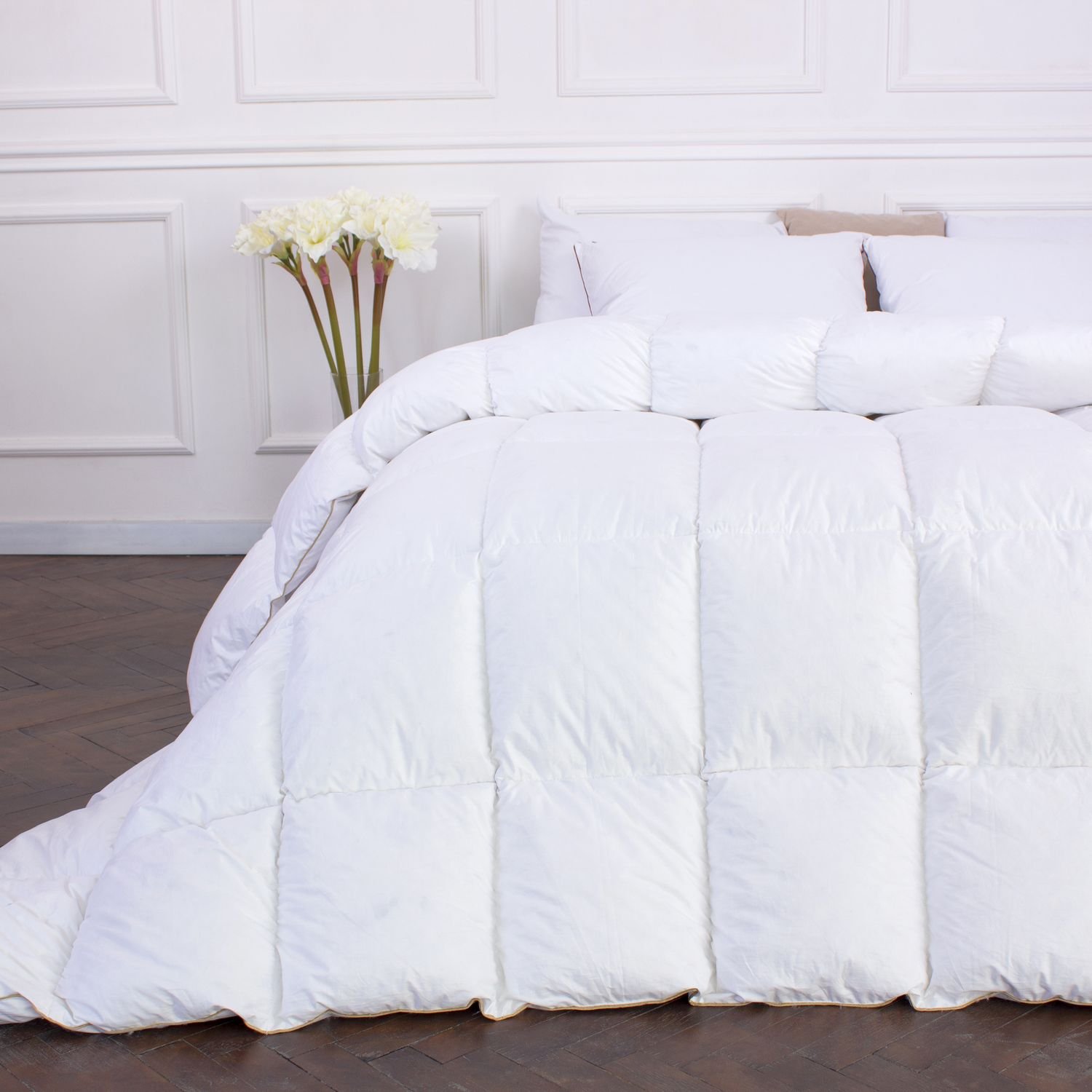 Одеяло пуховое MirSon Raffaello 063, полуторное, 215x155, белое (2200000075116) - фото 1