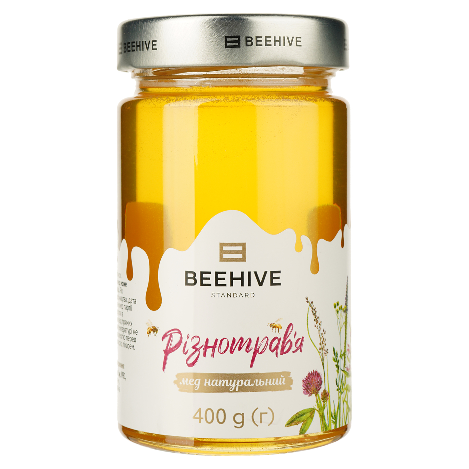 Мед натуральный Beehive Разнотравье, 400 г (748433) - фото 1