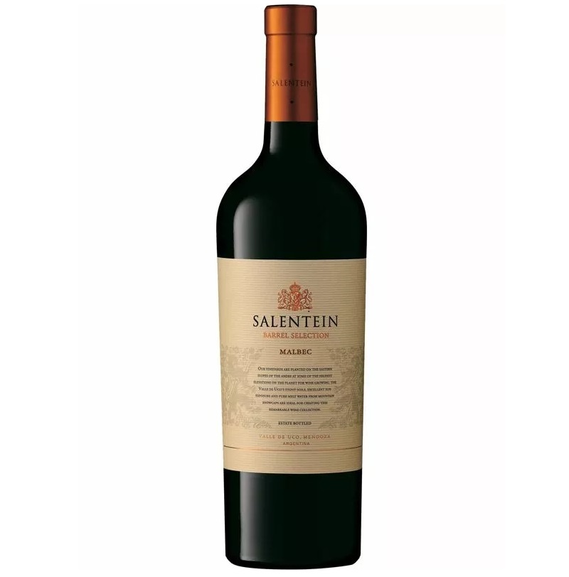 Вино Salentein Malbec Barrel Selection, красное, сухое, 14%, 0,75 л (15076) - фото 1