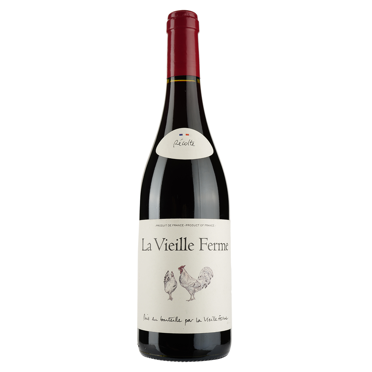 Вино La Vieille Ferme Perrin et Fils, червоне, сухе, 13,5%, 0,75 л (43470) - фото 1