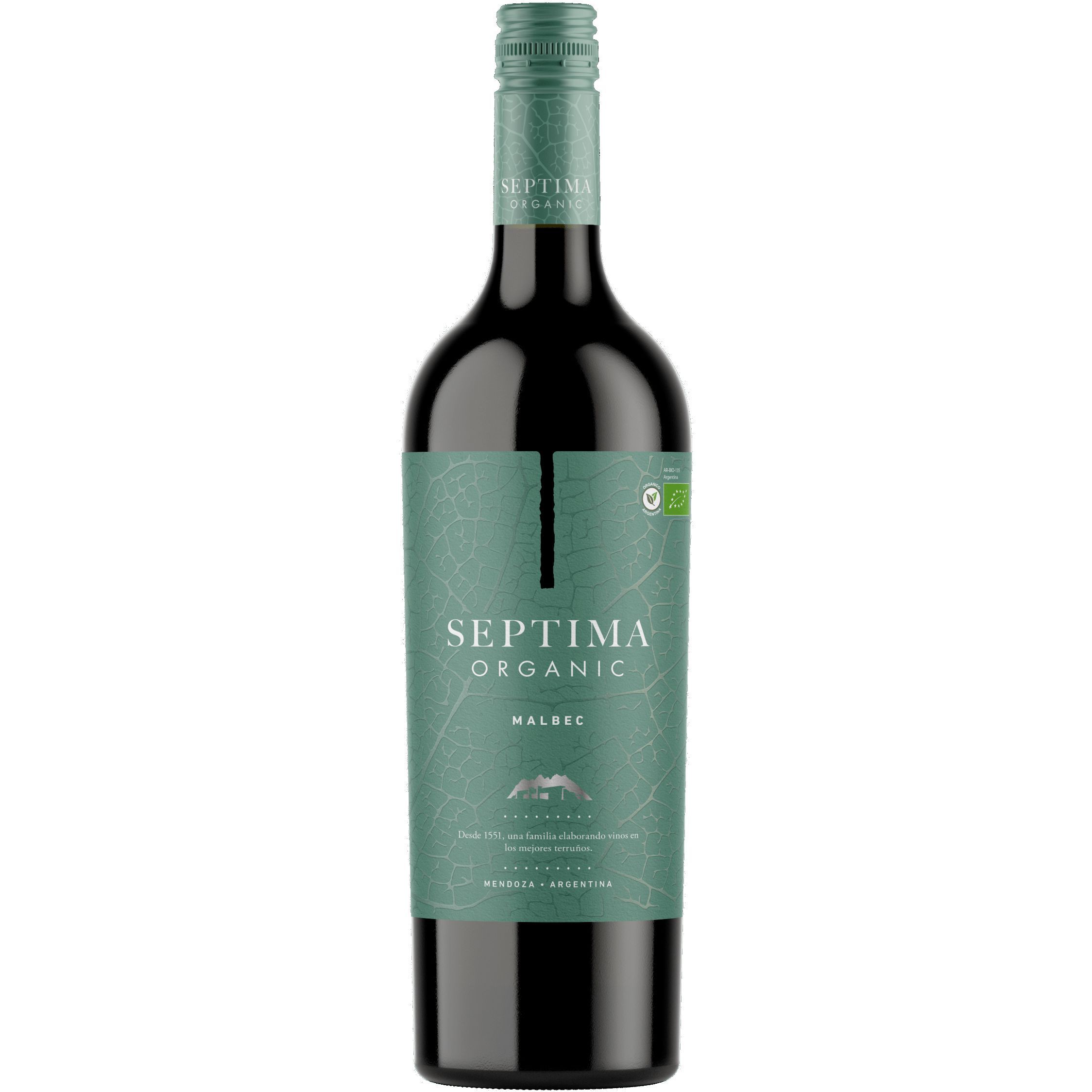 Вино Septima Malbec Organico Lujan de Cuyo красное сухое 0.75 л - фото 1