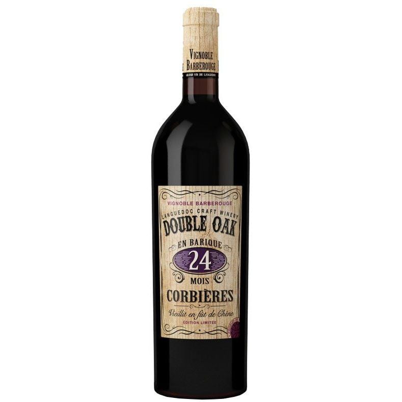 Вино Vignobles Vellas Oak Double Rouge AOP Corbieres 2018 червоне сухе 0.75 л - фото 1