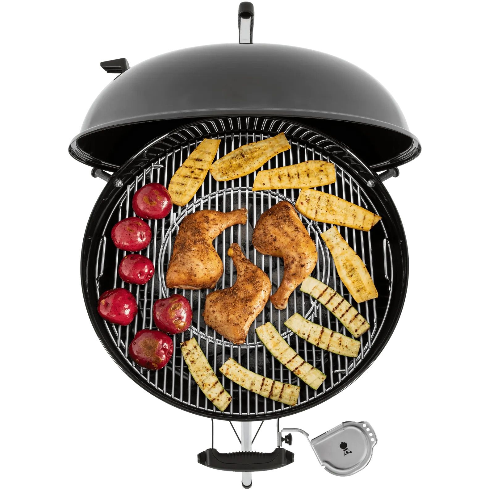 Гриль угольный Weber Master-Touch GBS С-5750 серый (14710004) - фото 6