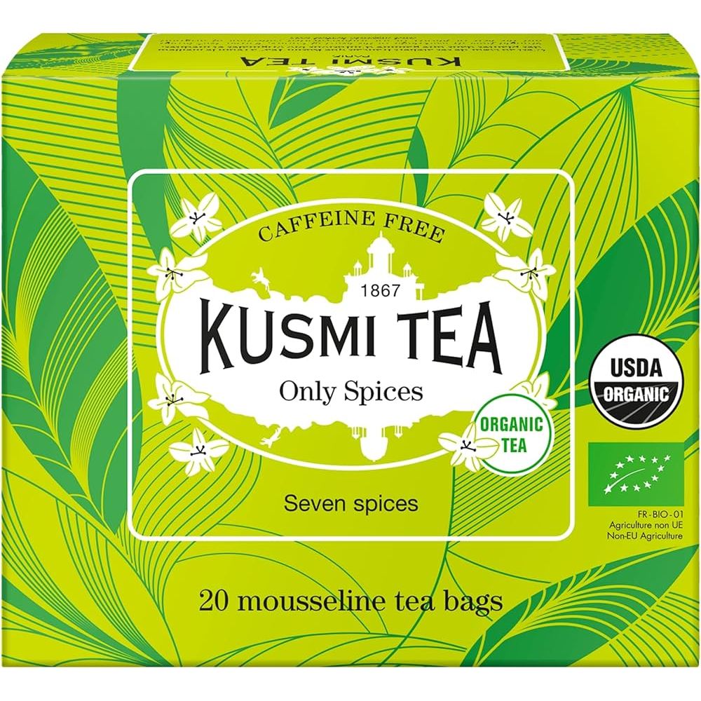 Чай травяной Kusmi Tea Only Spices органический 40 г (20 шт. х 2 г) - фото 1
