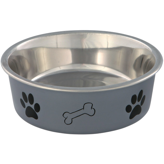 Миска для собак Trixie металлическая с пластиковым покрытием, 0,45 л / 14 см, в ассортименте (25242) - фото 2