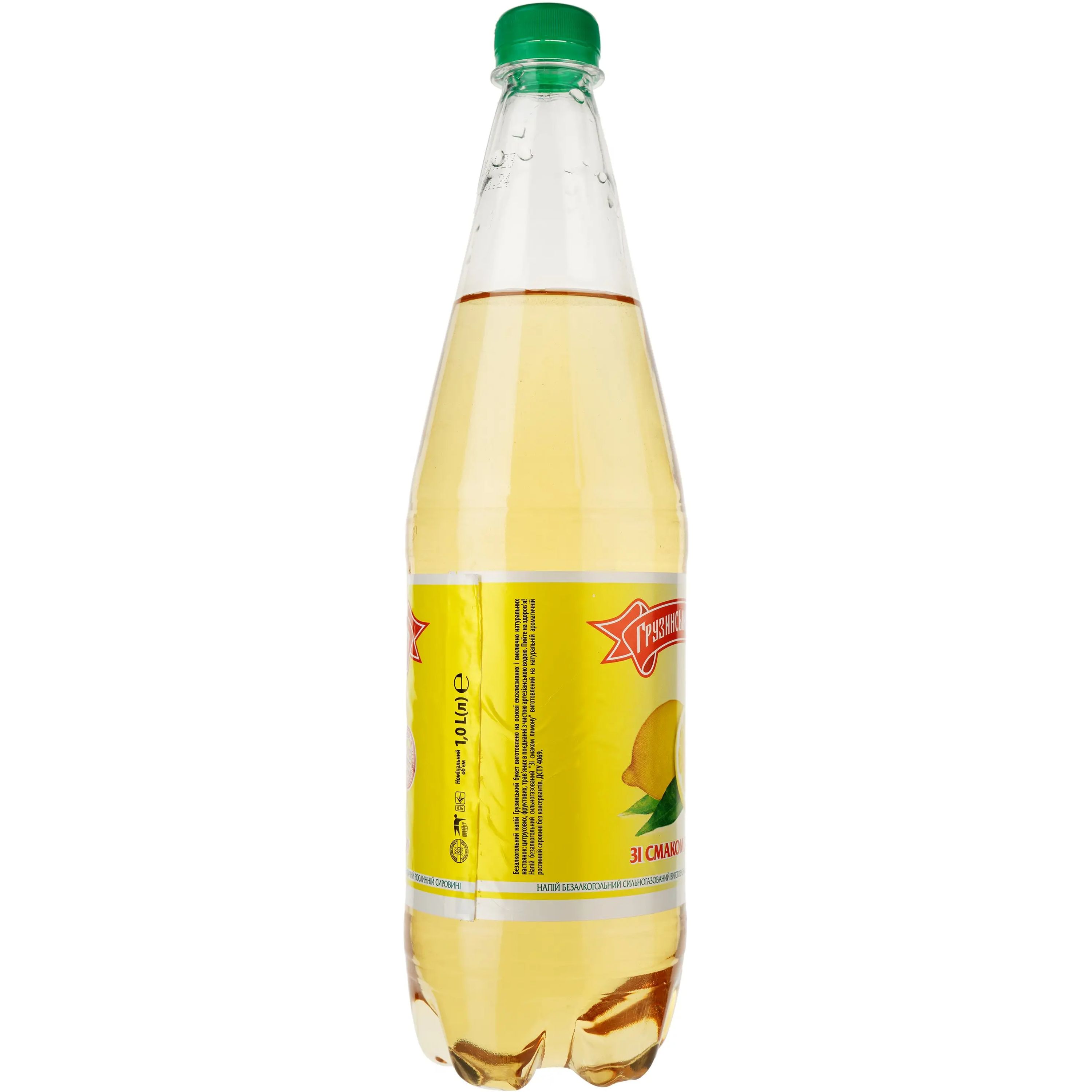 Напій Грузинський букет зі смаком лимону безалкогольний 1 л - фото 2
