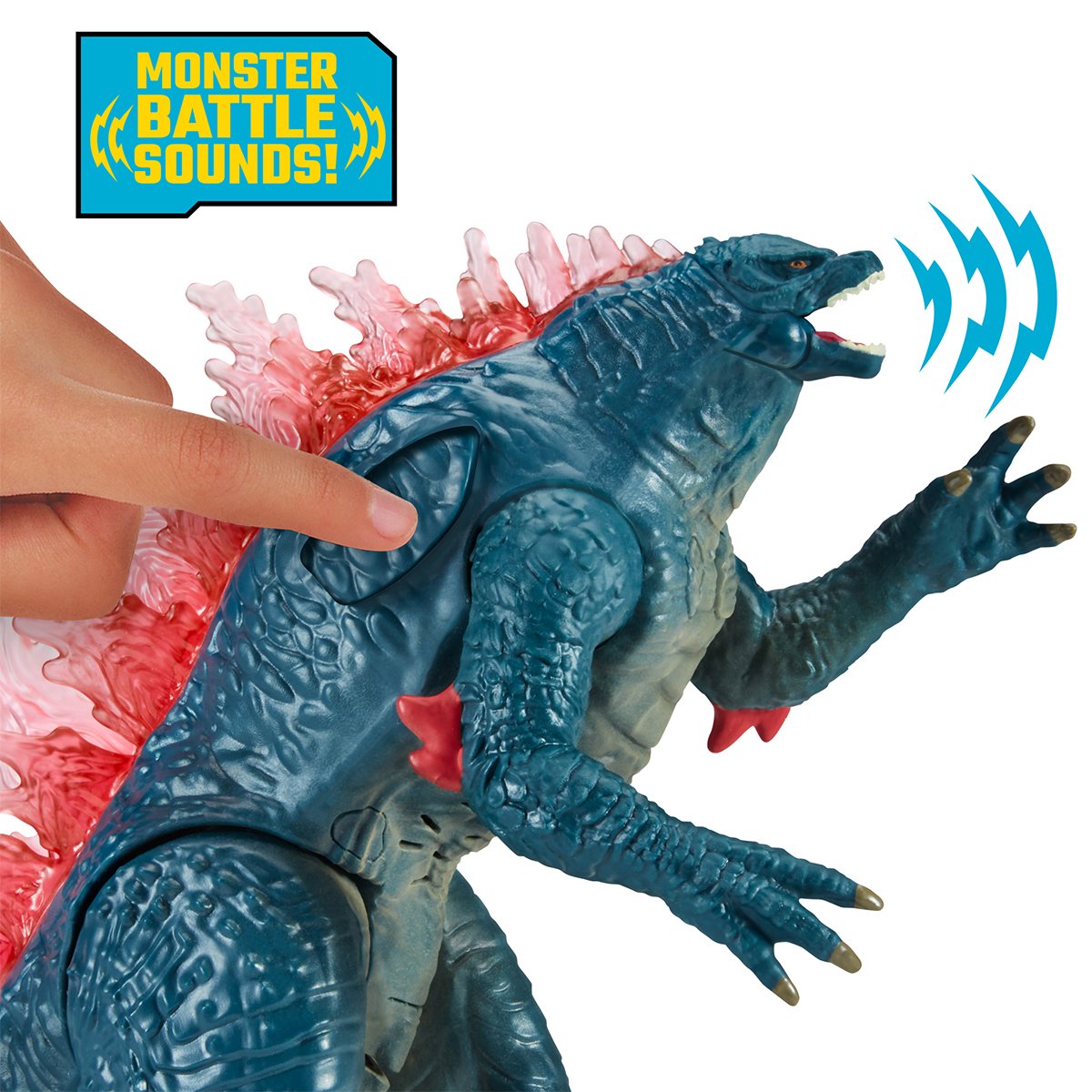 Игровая фигурка Godzilla vs Kong Годзилла готова к бою со звуком 18 см (35506) - фото 2