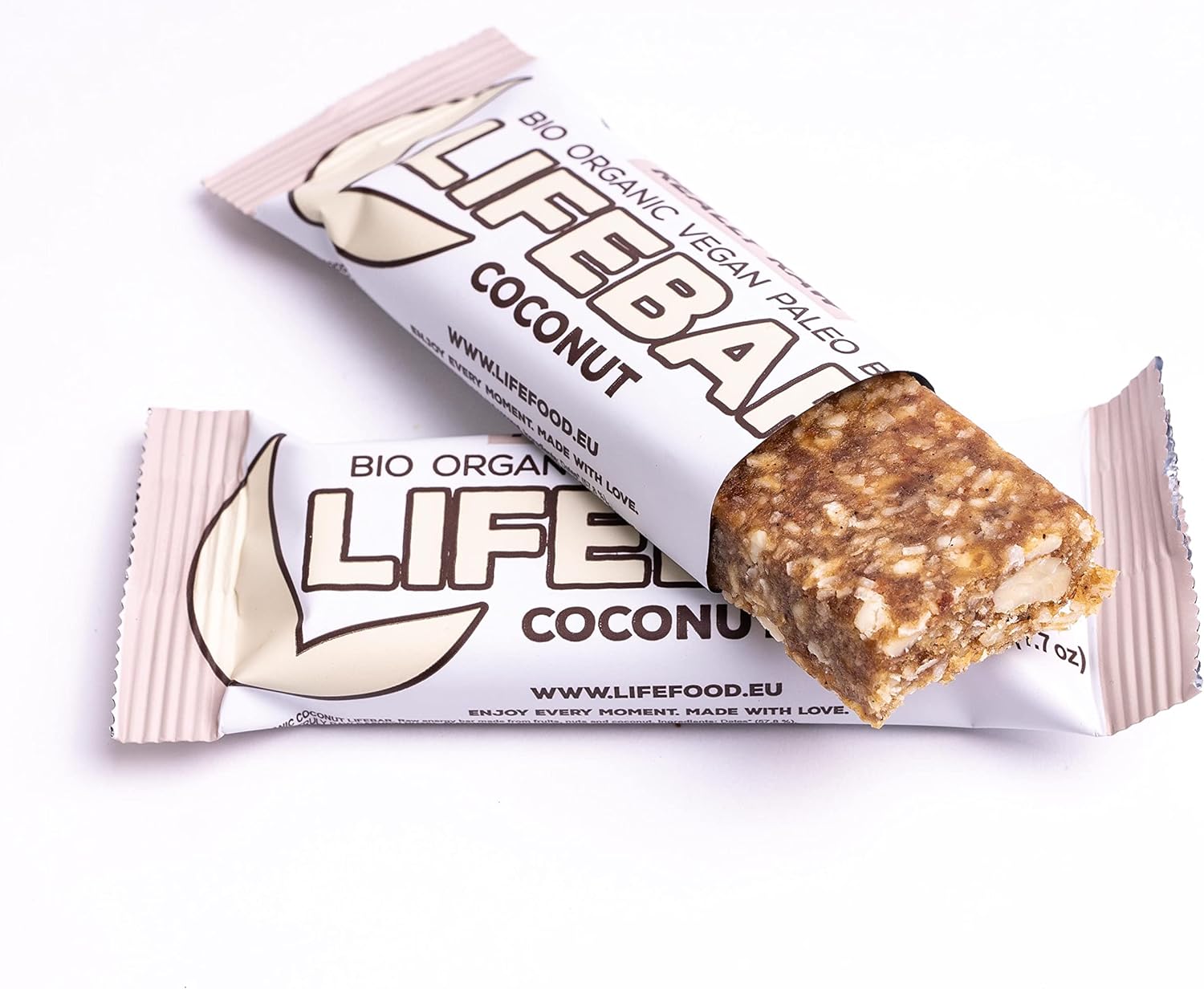 Батончик Lifefood Lifebar енергетичний з кокосом органічний 47 г - фото 3