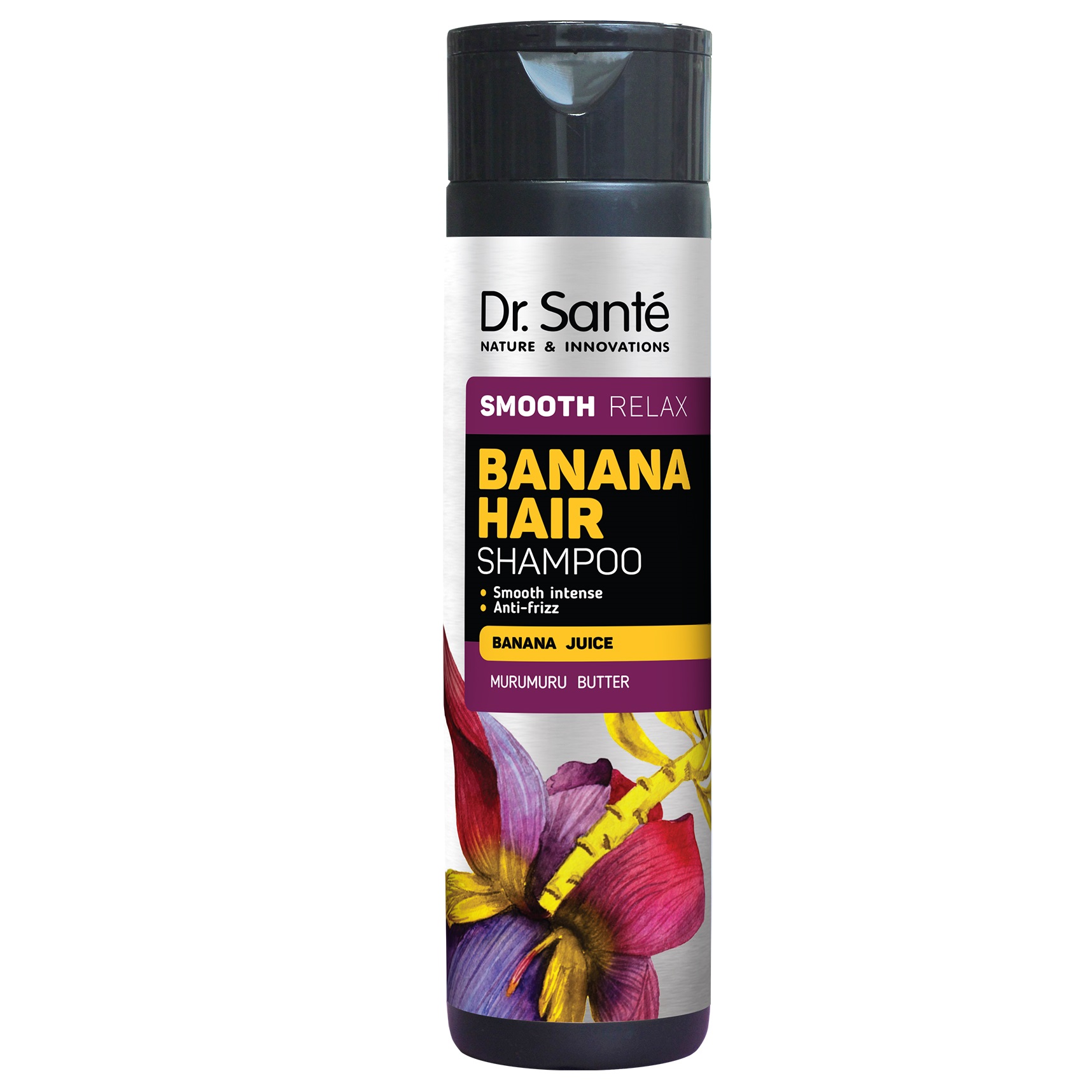 Шампунь для волосся Dr. Sante Banana Hair smooth relax, 250 мл - фото 1