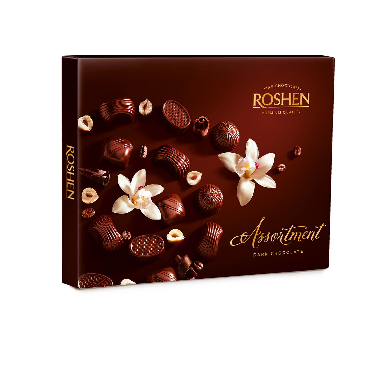 Цукерки Roshen Assortment Сlassic чорний шоколад, 154 г (662538) - фото 1