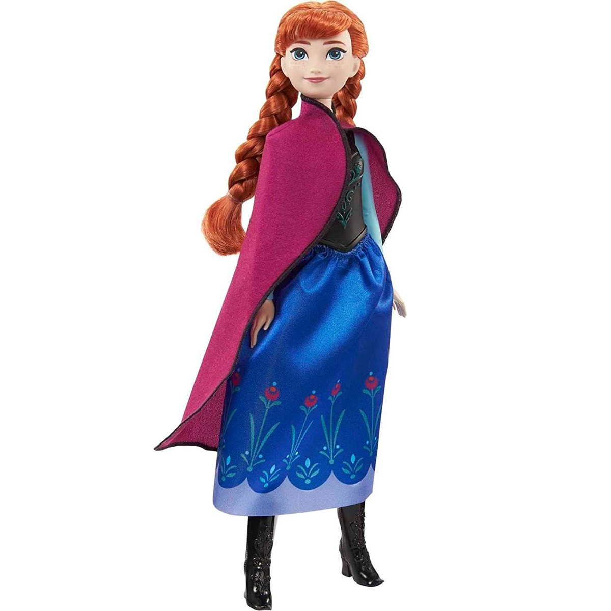 Кукла-принцесса Disney Frozen Анна, в накидке, 29,5 см (HLW49) - фото 1