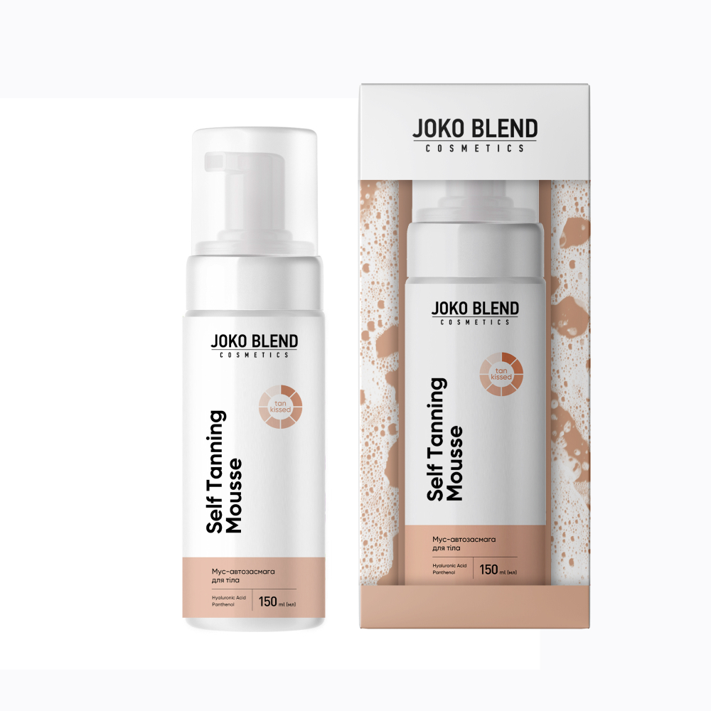 Мус-автозасмага для тіла Joko Blend Self Tanning Mousse 150 мл - фото 2