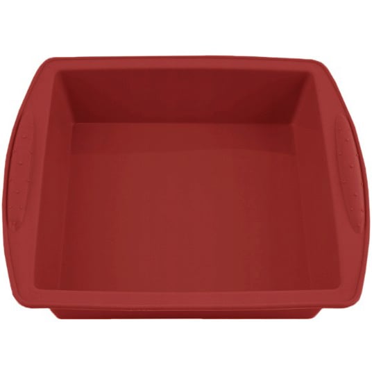 Набор для выпекания силиконовый Stenson Square MH-3918 11 предметов красный (25763) - фото 2